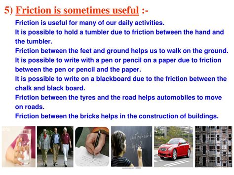 Image result for When Is Friction Not Useful