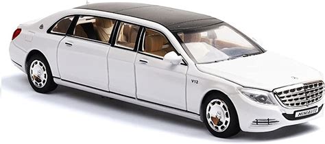 Buy PEZYOX 1:24 Scale Die Cast Car Pull Back Alloy Metal Mercedes ...