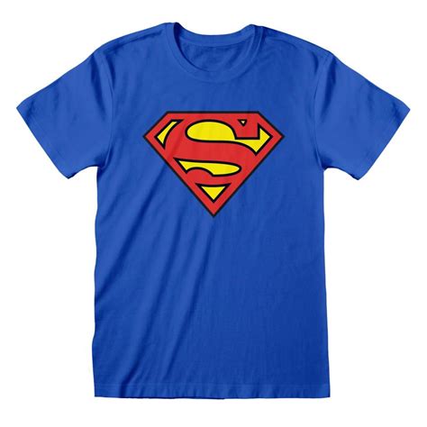 Superman Small Logo Official Superman Shield Men's T Shirt Green