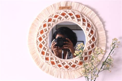 Image result for Boho Macrame Mirror Tutorial