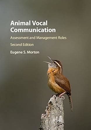 Animal Vocal Communication: Assessment and Management Roles eBook ...