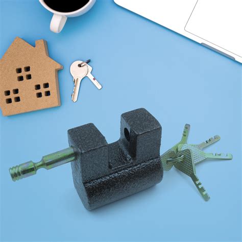 Buy Secure Iron Lock with Brass Core | DeoDap