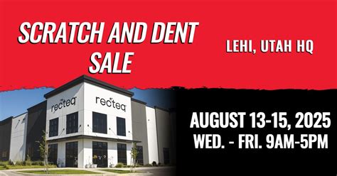 Scratch & Dent Sale - Lehi, UT, 5025 W Hudson Wy Suite 10, Lehi, UT ...