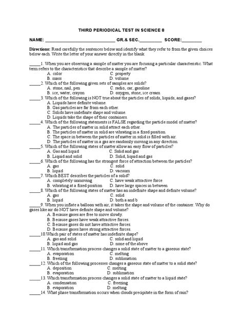 All Question Answer of Science Chapter 8 的图像结果