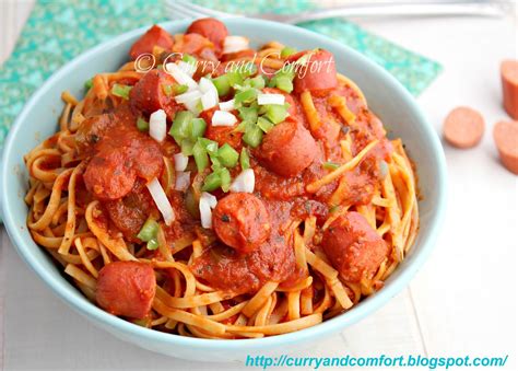 Kitchen Simmer: Spaghetti with Hot Dogs- One Pot Meal