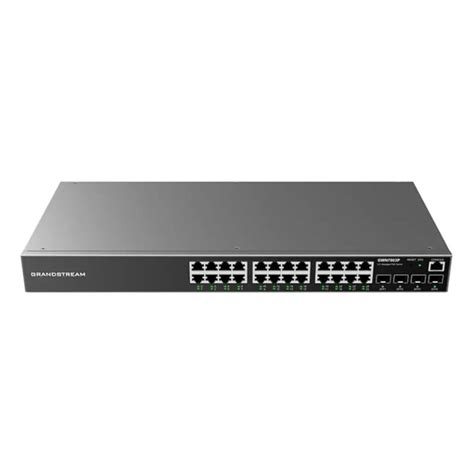 Grandstream GWN7803 24 Port Gigabit Layer 2 Plus Managed Switch 4 SFP ...