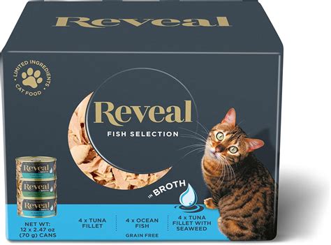 Buy Reveal Natural Wet Cat Food, 12 Pack, Limited Ingredient Canned Wet ...