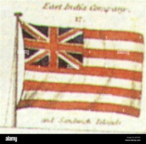 British East India Company Flag from Laurie Stock Photo - Alamy