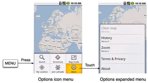Image result for Android Menu Ellipse