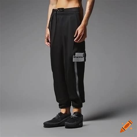 Raf simons men's elastic waist pants