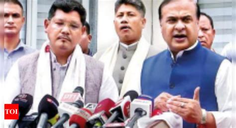 Assam, Meghalaya resume CM-level border talks on last 6 contested zones ...