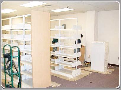 Library Racks, Library Stacking, Linrary Books Shelves, Slotted Angle ...