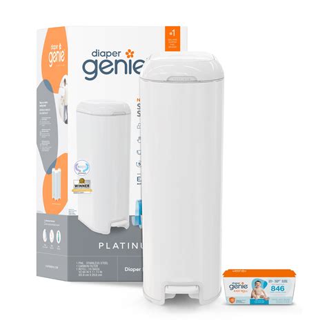 Platinum Diaper Pail: Odorless Disposal - Diaper Genie – diapergenie