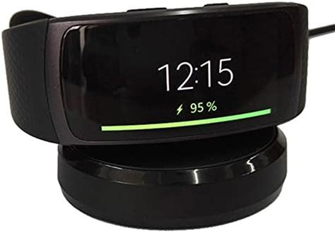 galaxy gear fit 2 charger- Black : Amazon.in: Electronics