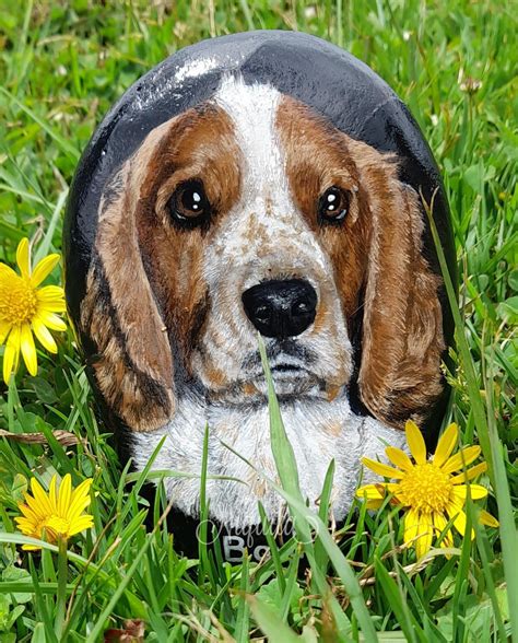 Rock Painting Dogs 的图像结果