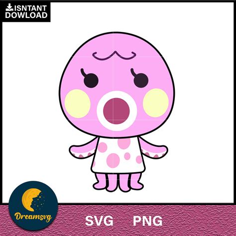 Marina Animal Crossing Svg, Animal Crossing Svg, Animal Crossing Png ...