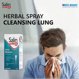 Buy West-Coast Salin Saline Nasal Drops, 10ml | Relief from Nose ...