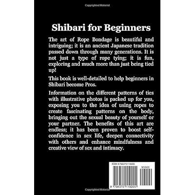 Buy Shibari for Beginners: A Step by Step Approach to Becoming a Pro in ...