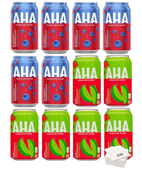 Buy AHA Sparkling Water Variety Pack - 12 Cans at Ubuy Nepal