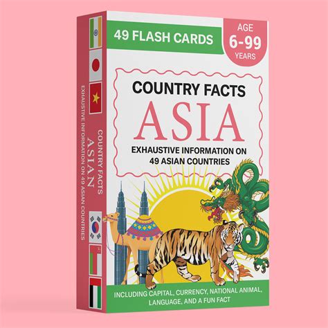 Country Facts – Asia Flash Cards - The Junior Age