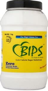 BIPS sugar free powder 1kg jar Sweetener Price in India - Buy BIPS ...