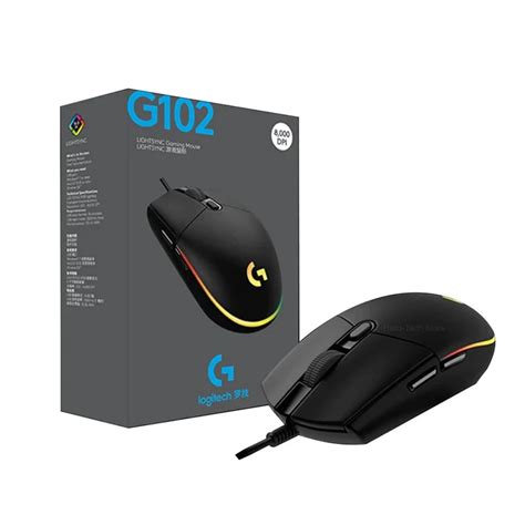 LOGITECH WIRED GAMING MOUSE G102 | S.R COMPUTERS