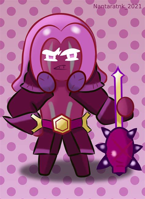 Purple Yam Cookie by nantaratnk on DeviantArt