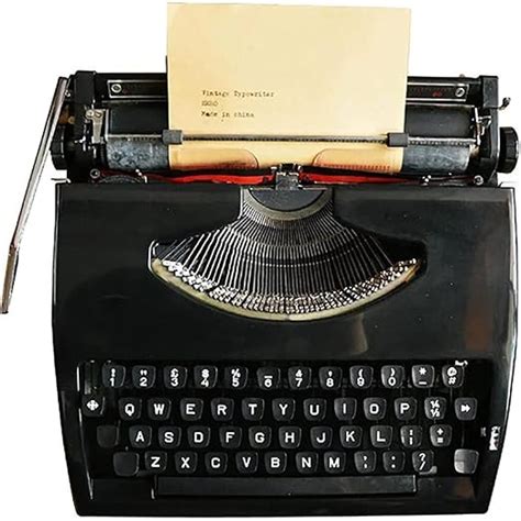 XLTEAM Classic Nostalgia Typewriter, Traditional Portable Manual ...