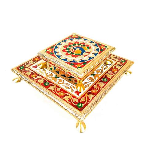 Apka Mart The Online Shop Pooja Chowki| Bajot for Idols & Pooja ...