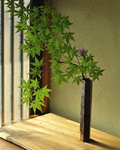 Modern Ikebana Flower Arrangement