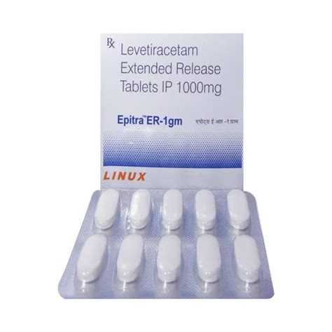 Epitra Er 1000 MG Tablet (10): Uses, Side Effects, Price & Dosage ...