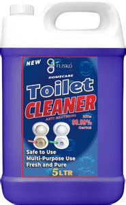 FLISKO Toilet Cleaner Liquid Fresh Advanced Disinfectant Toilet Cleaner ...