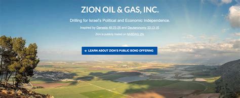 Zion Oil & Gas, Inc. - Oil and gas in Israel - NASDAQ: ZN