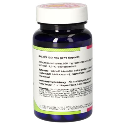 Salbei 120 mg GPH Kapseln [3273359]-Gall-Pharma GmbH-Online-Shop