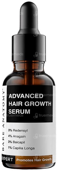 Bare Anatomy Advanced Hair Growth Serum 30ml - Uses, Side Effects ...