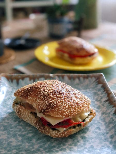 Mini Sesame Ciabatta Rolls