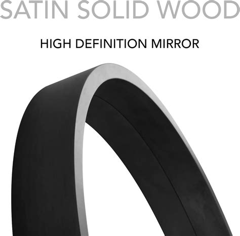 Buy Wood Round Wall Mirror , Large Circle Mirror Rustic Accent Decor ...