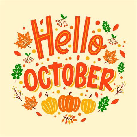 October clip art Images - Free Download on Freepik