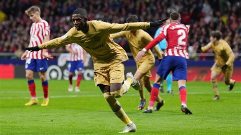 Barcelona find pivotal win in LaLiga race as Ousmane Dembele again ...