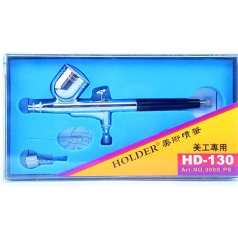 Airbrush Kit Multi-Function Precision Dual-Action Gravity Feed Spray G ...