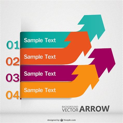 Projeto setas fundo do vetor | Vetor Grátis