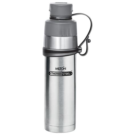 Buy Milton Gist-500 Thermosteel Water Bottle, 480 ml, Silver Online at ...