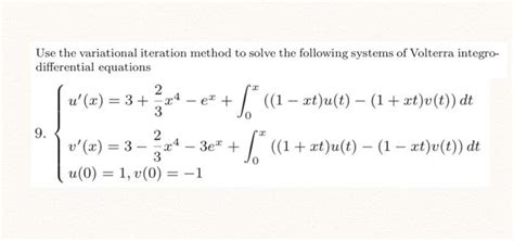 Variational Iteration Method Maths Code 的图像结果