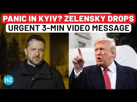 Cam: Zelensky's 3-Min Message Sparks Panic Hours Before Trump Drops ...