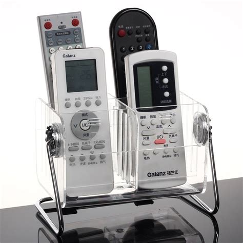 vmore Acrylic Remote Control Holder (Transparent) : Amazon.in: Electronics
