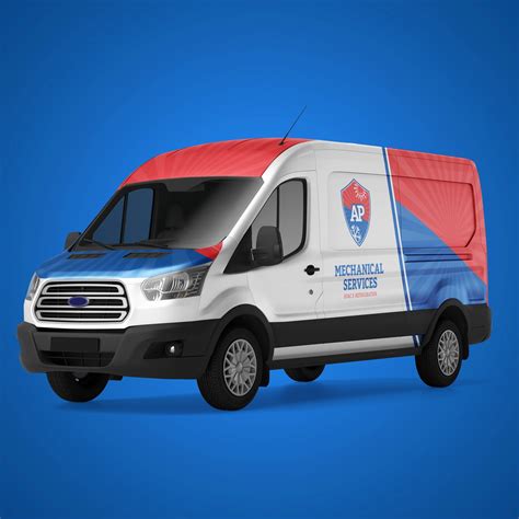 מיתוג ועיצוב לוגו חברת AP Mechanical Services | איימארק אימג'