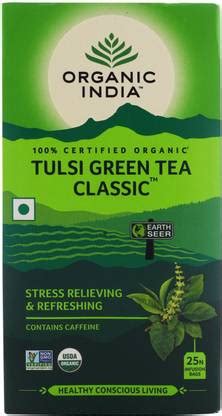 ORGANIC INDIA Tulsi Green Tea Bags Box Price in India - Buy ORGANIC ...