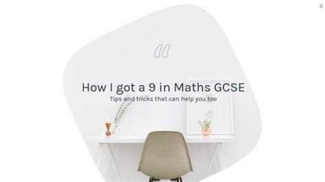Image result for GCSE Maths Tips