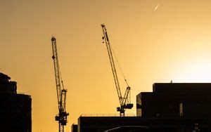 Wallpaper building, crane, construction, architecture hd, picture, image