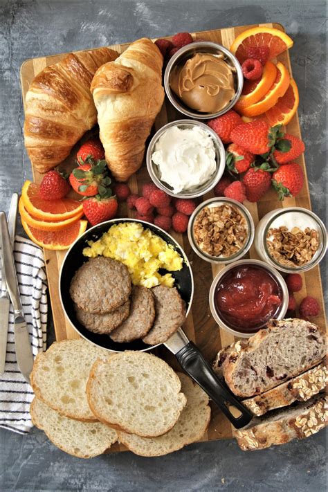 Ultimate Breakfast Grazing Board (Easy to Create!) - The Tasty Bite